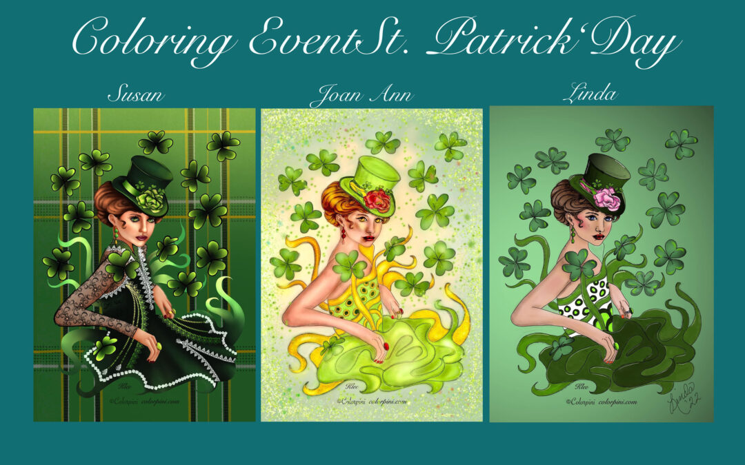 Free Digital Coloring Page – Celebrate Ireland